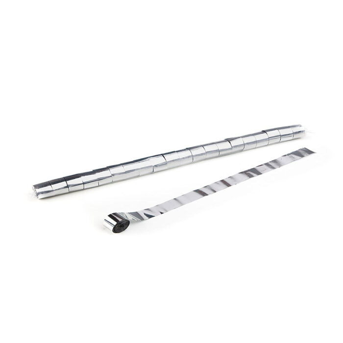 MagicFX - Metallic Streamers 10 m x 2,5 cm - Silver